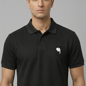 PR45|| Black || 100% Cotton T-Shirt