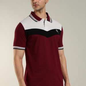 PR44|| Maroon|| 100% Cotton T-Shirt