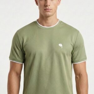 RHS002A||PISTA|| Round Neck Half Sleeve