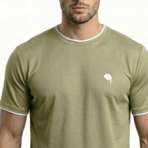 RHS002B||PISTA|| Round Neck Half Sleeve